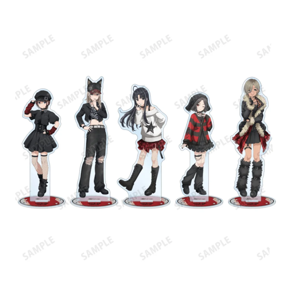 GIRLS BAND CRY Iseri Nina 15cm Acrylic Stand Keychain Rock Band Outfit Anime Figure Desk Decor Toy Collectible Fan Gift