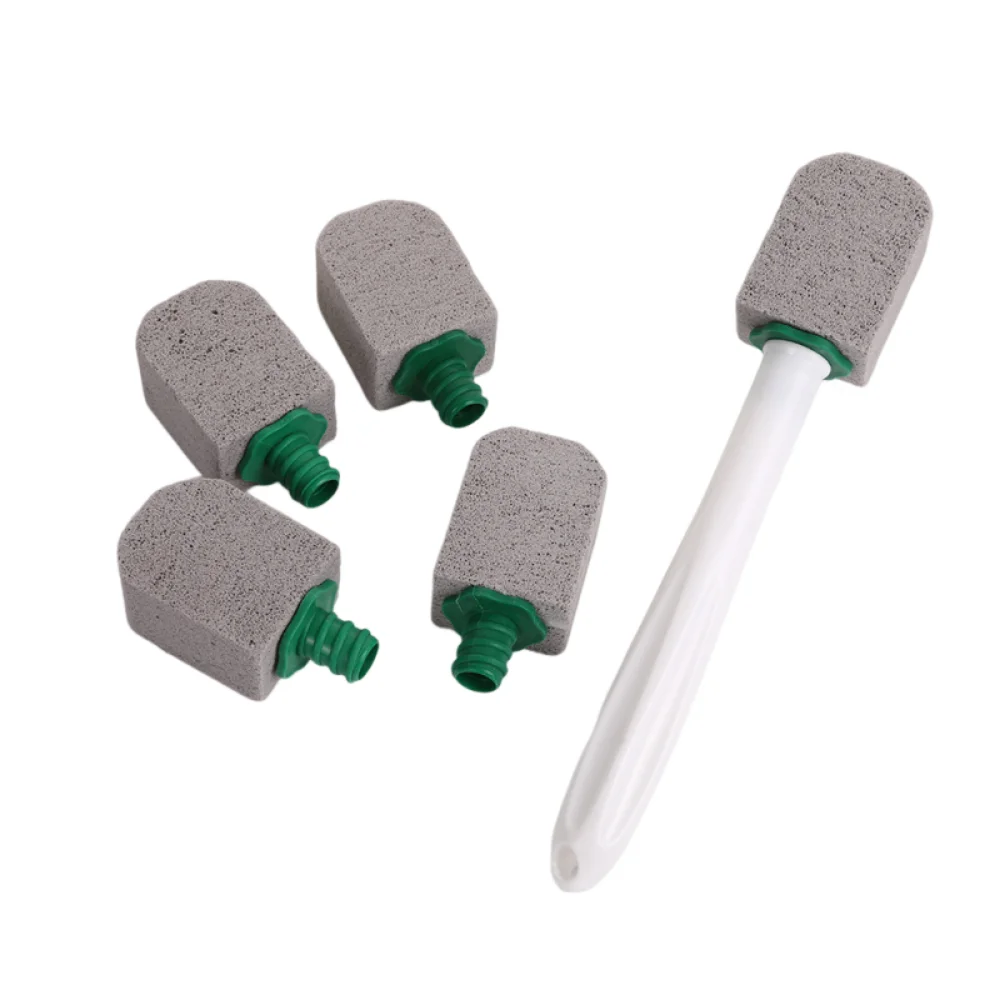 

Набор из 5/10 шт. гигиеничных ершиков для унитаза с ручкой, для чистки унитазов, удаления стойких водных пятен, подвесные