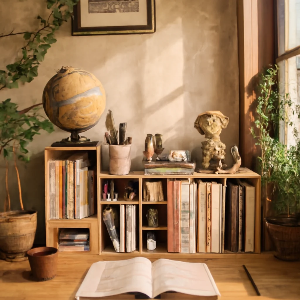 

‌Compact Single Drawer Book Stand,Planner Notebook Storage Solution,Desktop Organization Box,Vintage Style Wooden Display Tray‌