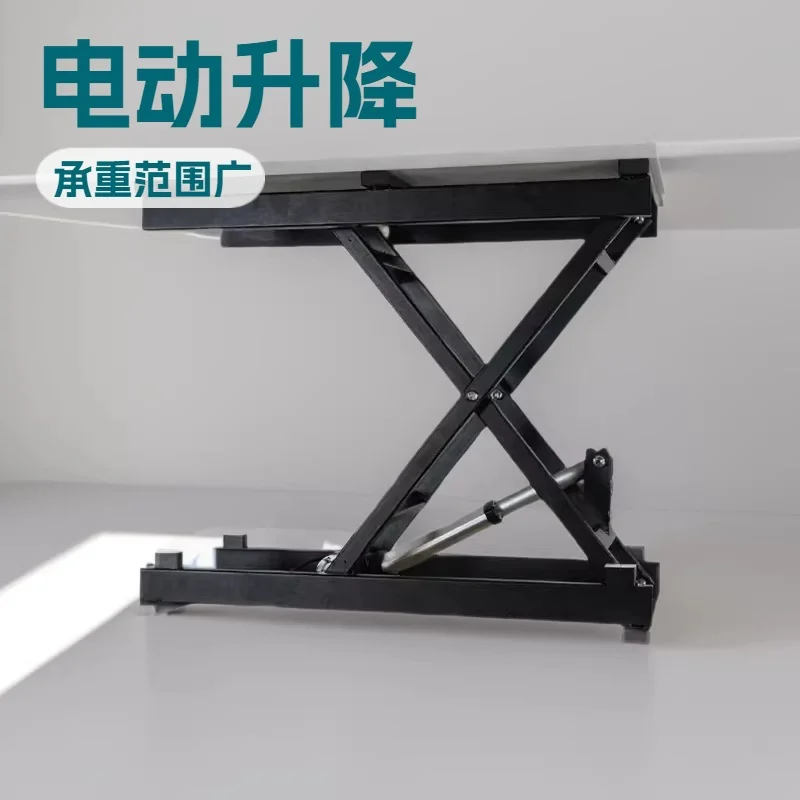 

300kg Multifunctional Electric Wired Remote Control Coffee Table Dining Table 24V Lifting Hardware Folding Iron Frame