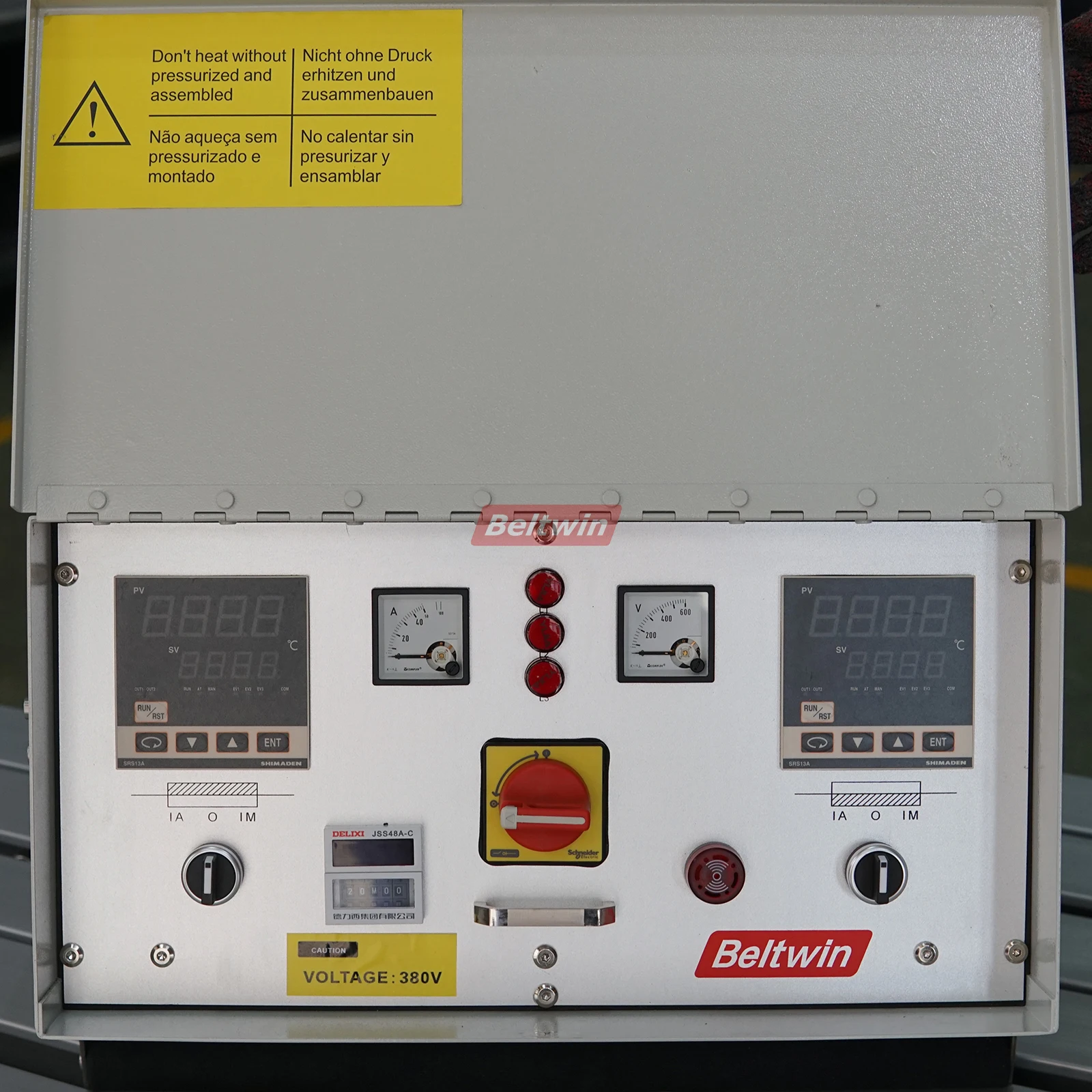 Pressa vulcanizzante DSLQ-S di seconda generazione per nastro trasportatore in gomma Macchinari per la lavorazione della gomma di alta qualità