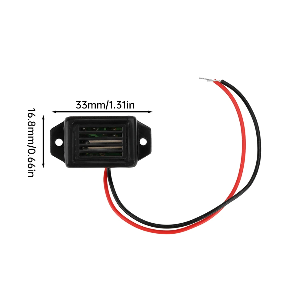 Buzzer Alarm DC 12V 85dB Mini Electronic Alarm Buzzers โทนคงที่ Active Mechanical Buzzer
