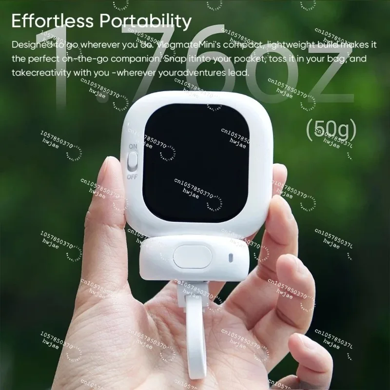 Mini  Magnetic Selfie Monitor, 700nits Brightness, Wireless Remote Control, Vlog Live View Screen, Portable Vlogging Gift