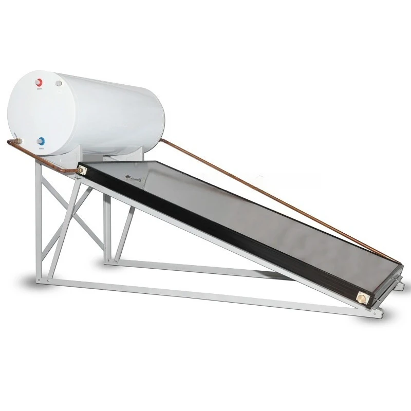 or Sunrain 150L Flat Panel Solar Water Heater, Flat Plate Solar Collector, Solar Hot Water Heating System