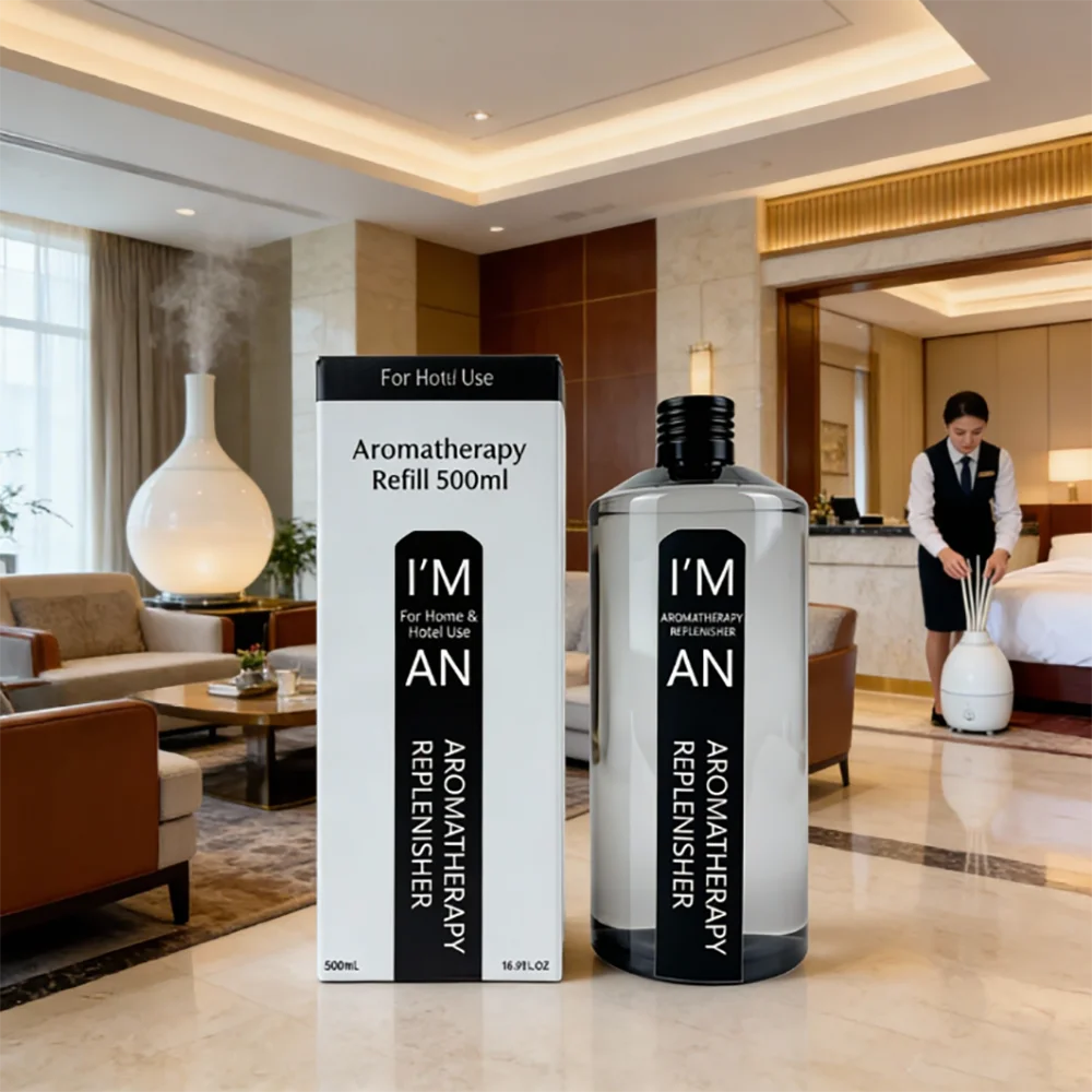 500ML Marriott Hilton Ritz Carlton Fragranc Oil Fireless Aromatherap Replenisher Fluid for Home Hotel Diffuser Essential Oil New image 6