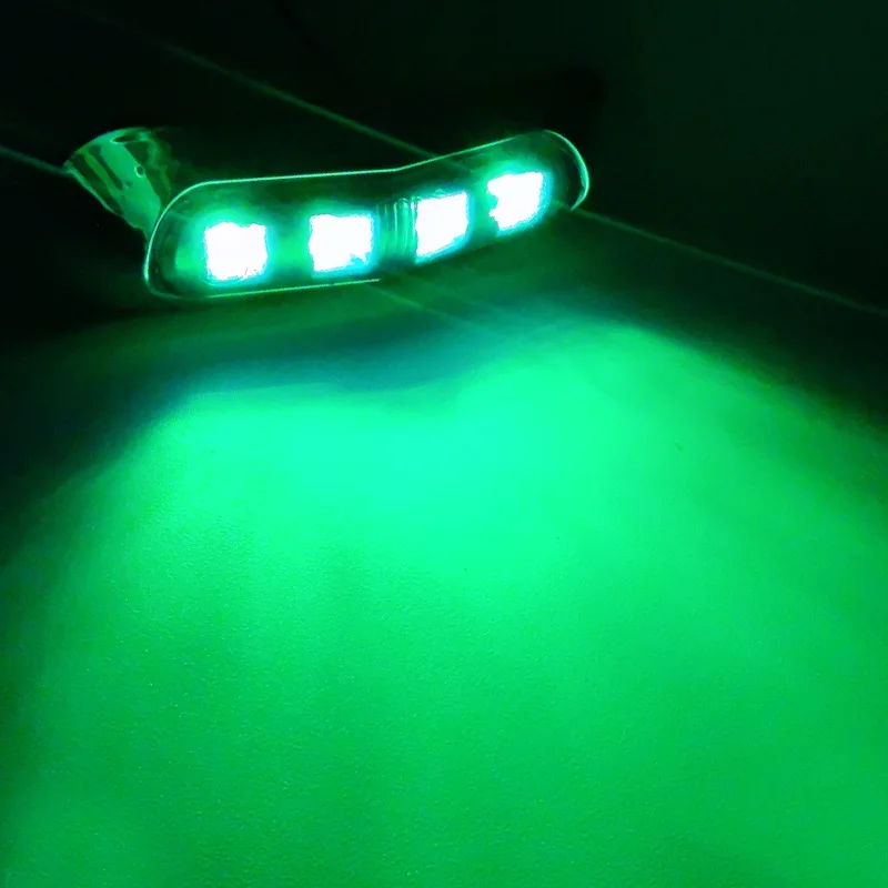 10 stücke Marine Boot Wasserdicht 12 V 24 V 4 LED Lampe Kabine Deck Courtesy Licht Heck Heck Heck Lichter blau Für Kleine Boot Segelboot – Detail 4