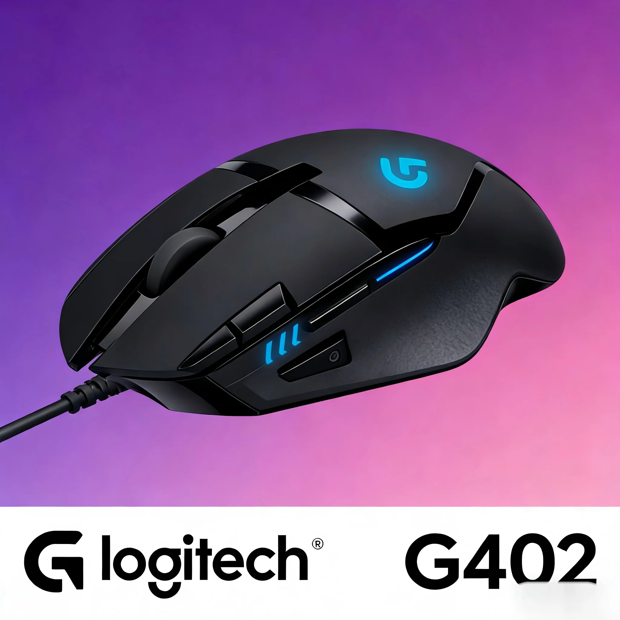 

Логитек G402 | Надежное проводное соединение, замена батареи не требуется.