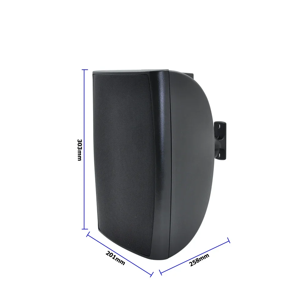 Classe-D parede montagem Bluetooth alto-falante, sistema de som Home Theater, PA chifre estéreo, alto-falante residencial, built-in, 6 "amp, 40W