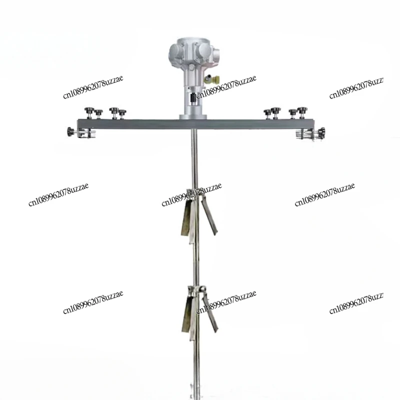 Ton Barrel Electric Mixer, Pneumatic Explosion-proof Disperser 1000 Liters Liquid Paint Paint Mixer