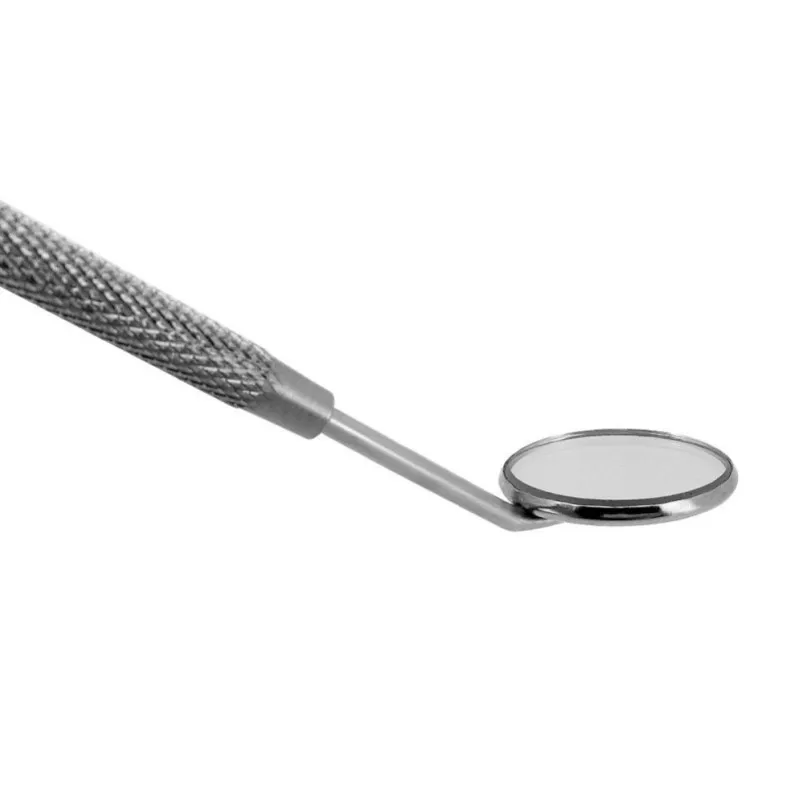 1Pc Wimperverlenging Enten Controlespiegel Roestvrij stalen handvat Orale tandenverzorging Wimpers Make-up gereedschap en accessoires