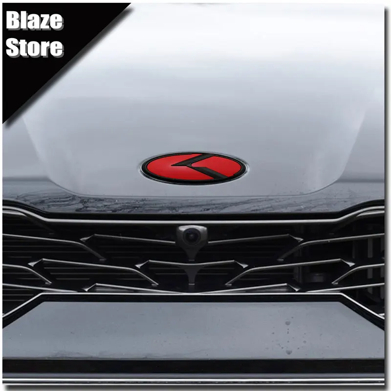 K Styling Hood Sticker Rear Tailgate ABS Badge For KIA K2 K3 K5 KX5 K7 Sportage Picanto XCeed GT Line