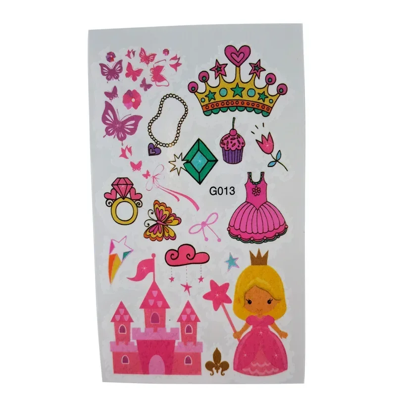 60Sheets Cute Small Temporary Tattoos for Kids Girls Boys Tiny Animals Mermaid Unicorn Cartoon Fake Tattoo Sticker Face Hands