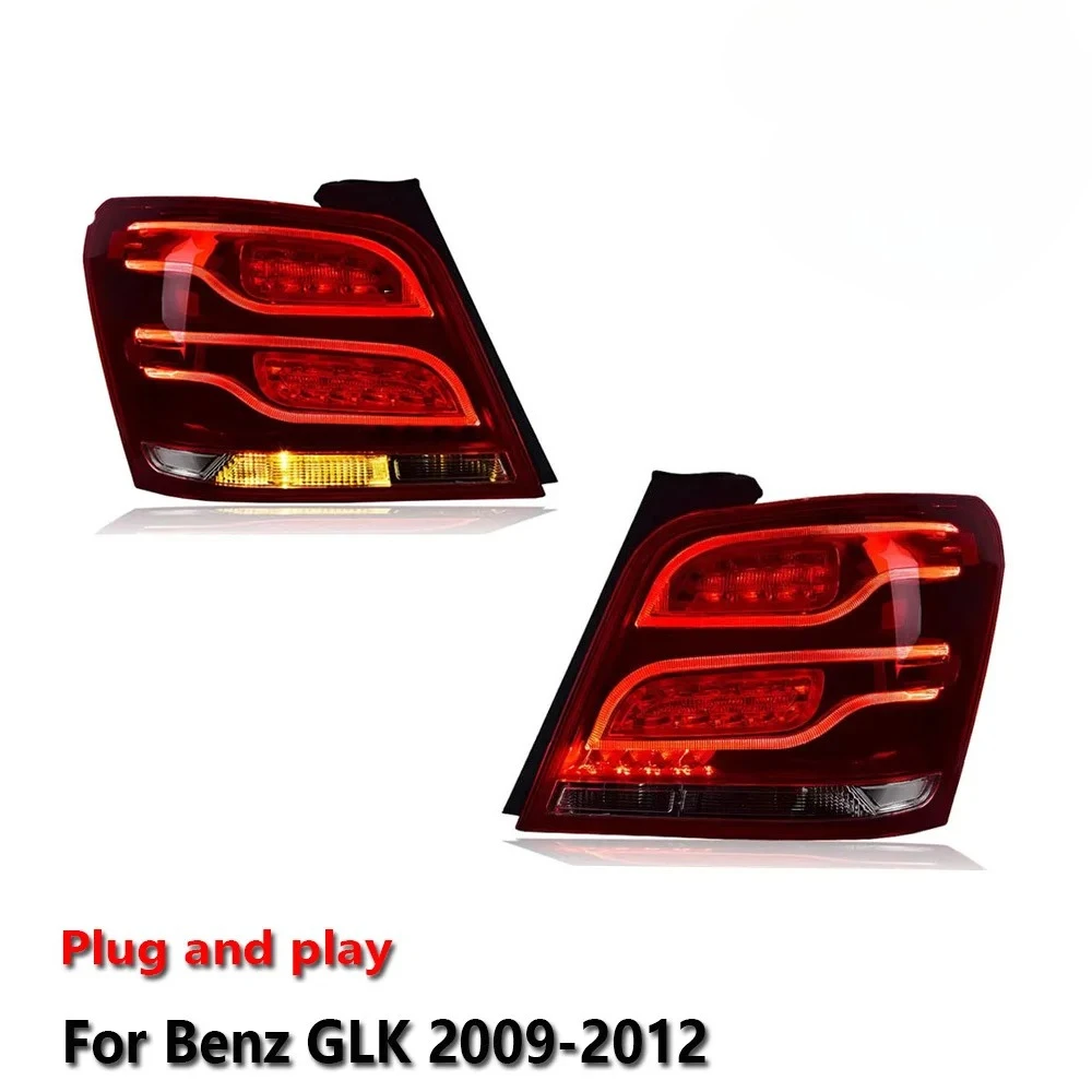 

Car LED Tail Light Assemblies For Benz GLK 2009-2012 Auto Fog DRL Brake Turn Signal Lamp Plug And Play