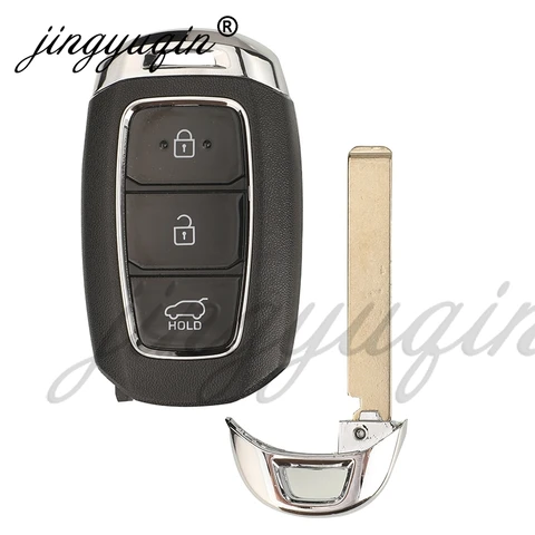 Корпус Для Автомобильного Ключа-брелока Jingyuqin С 3/4/5 Кнопками Для Hyundai Elantra, Santa Fe, Palisade, Kona