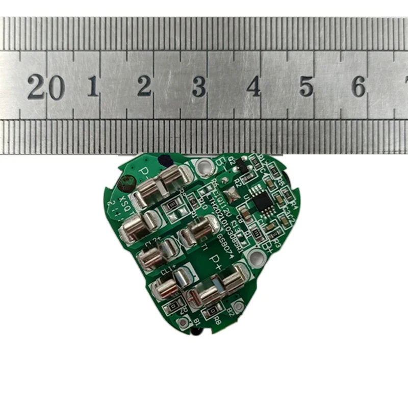 Imagem -05 - Li-ion Battery Plastic Case Carregamento Proteção Circuit Board Box Pcb para Aeg Ridgiid 10.8v 12v Lithium Tool Bs12c Bs12c2 L1215