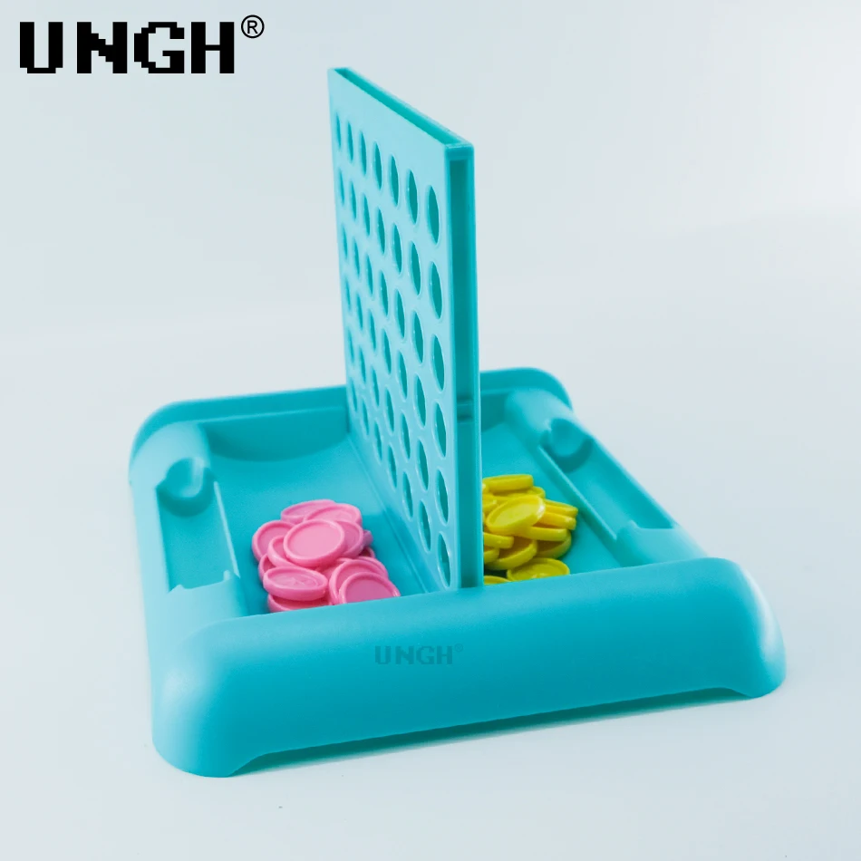 UNGH Family Home Board Game Four in A Row Bingo Chess Connect Classic Toys Educational Toy for Kids Children Entertainment Game