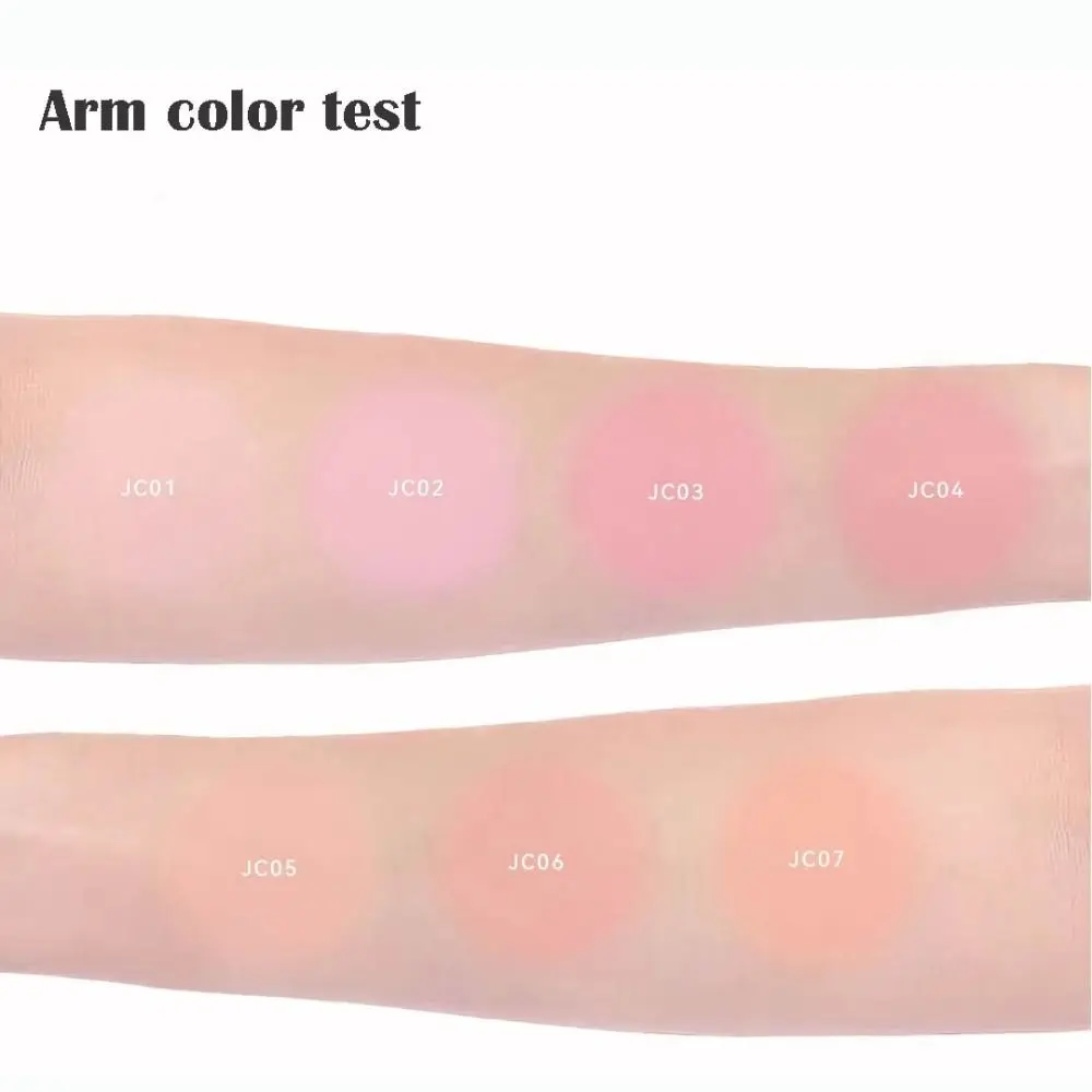 Multifunction Liquid Blusher Powder Rendering Moisturizing BlushMakeup Tanned Jello Color Longlasting Cheek Liquid Blush Cream