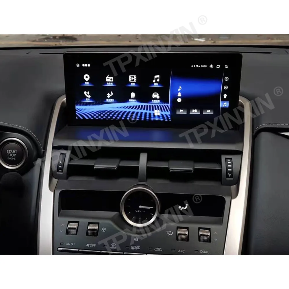 For Lexus NX 2018 2019 2020 Android Auto Wireless Carplay Car Radio Stereo Automotive Multimedia Player GPS Navigation Head Unit