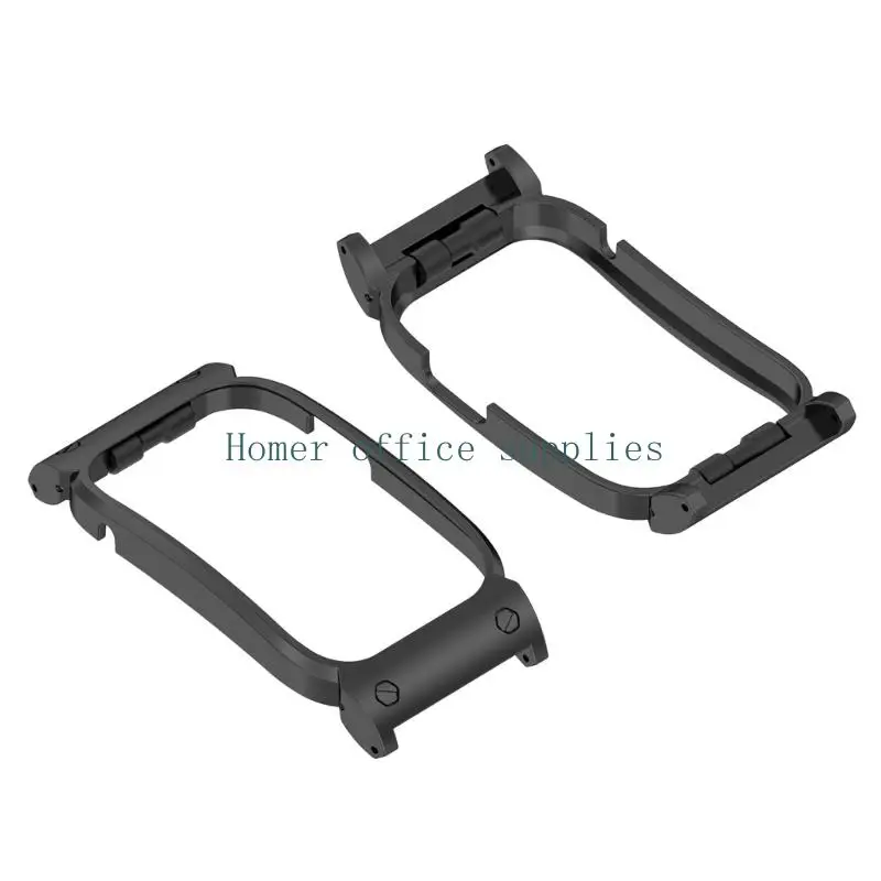 K43B Metal Watch Case Replacement for CIRQA Band Interfaces at Both Ends, Open Housing, and Access to Operating Features