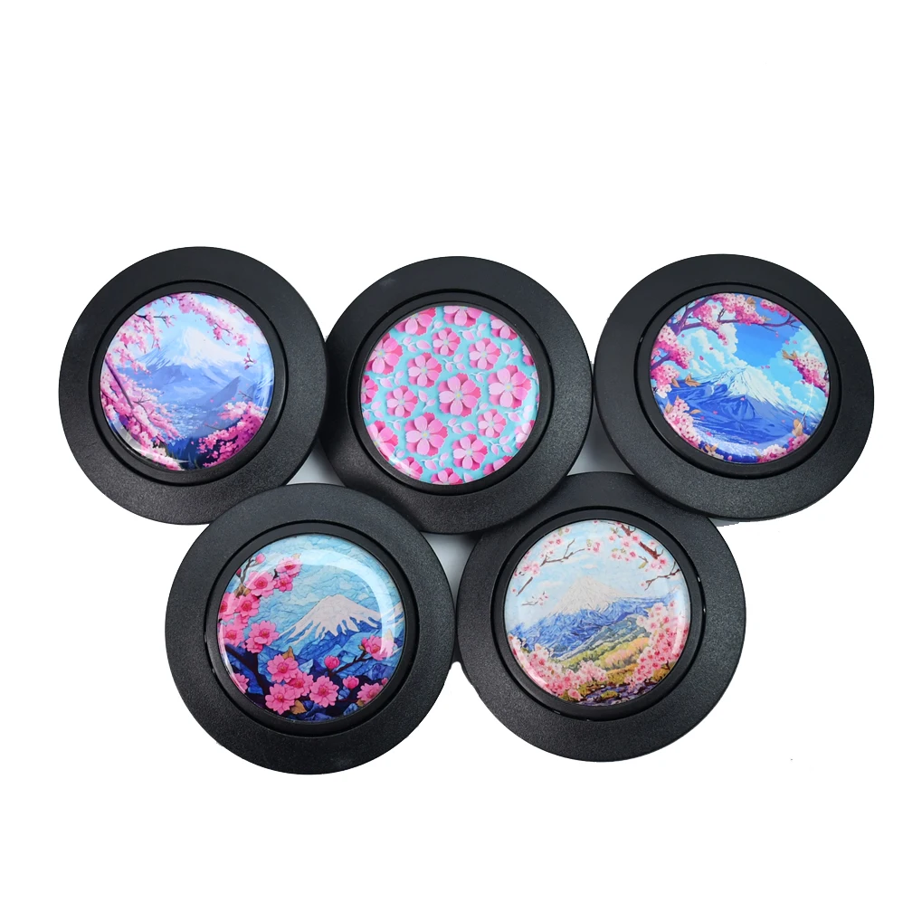 

Universal Jdm Style Steering Wheel Center Horn Button Multi-pattern Car Steering Wheel Horn