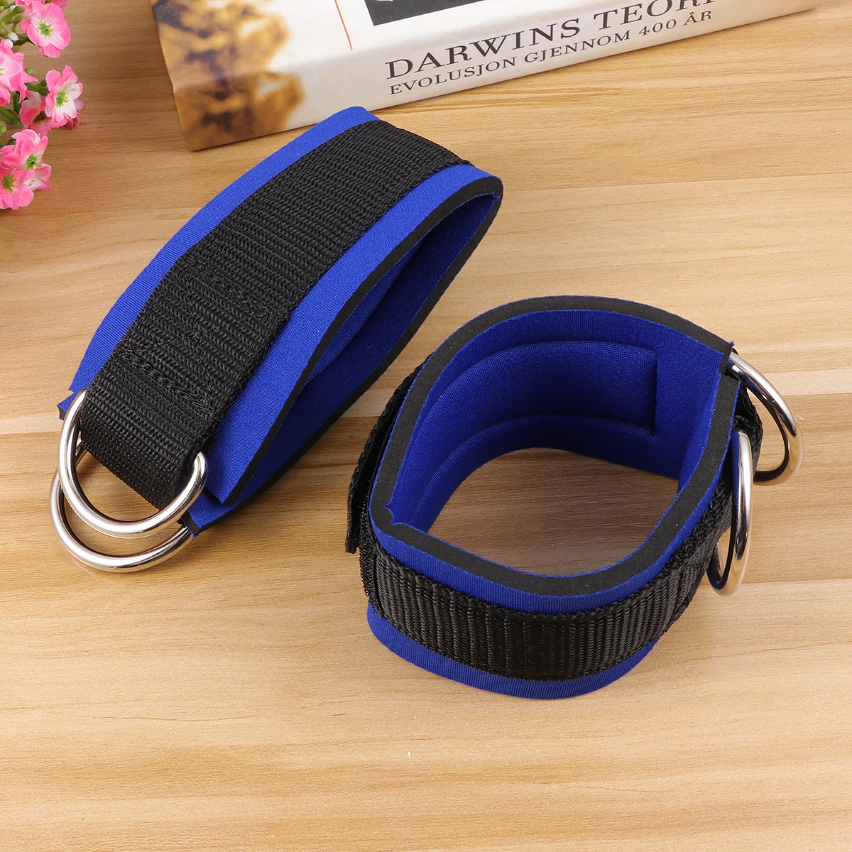 

Leg Training Ankle Straps Straps Adjustable Ankle Sports Protective Strap D-ring Sports Strap Fitness Accessories