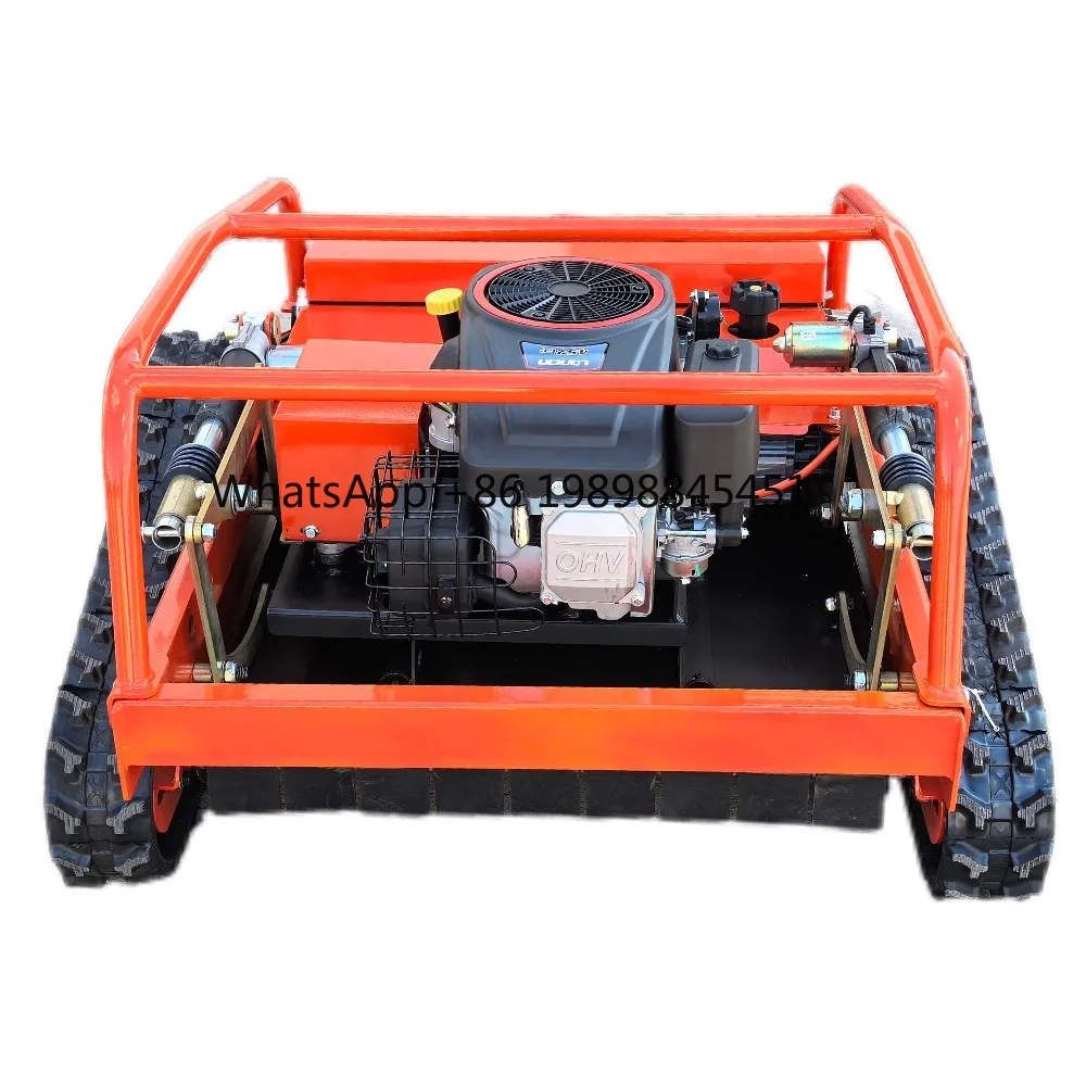 LM-860 CE Certified Crawler High Configuration Remote Control Lawn Mower Multiple Colors Available