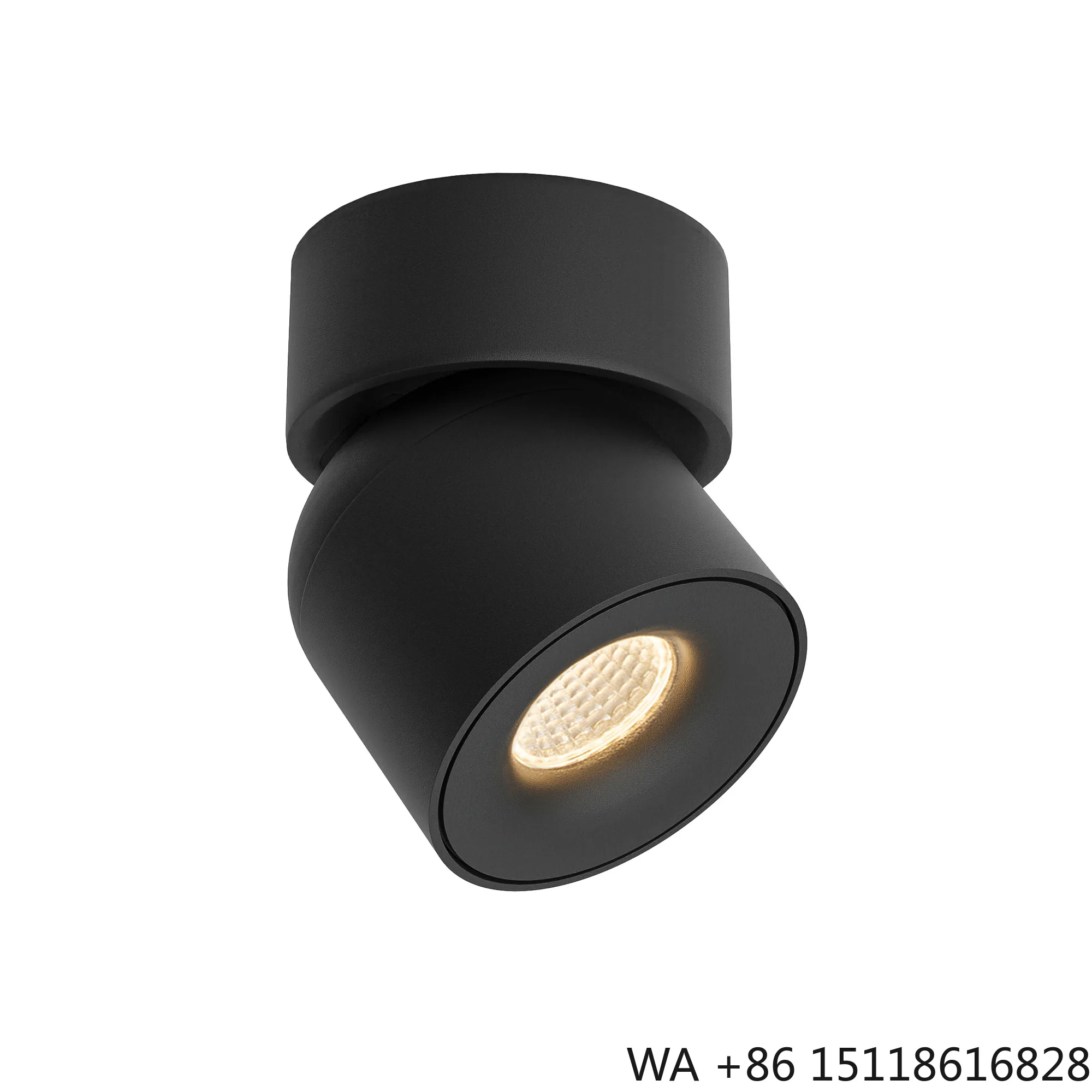 Aisilan Hotel Shop Project  7w 15w Dimmable Adjustable Anti Glare Spot Down Lights Ceiling COB Surface Mounted Led Downlight