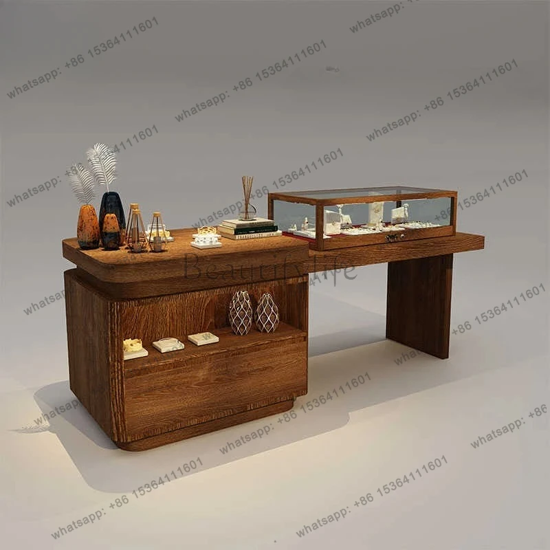 

Goods Cabinet Locker Bronze Jewelry Necklace Flowing Table Medieval Display Cabinet Nakajima