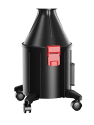 Cyclone Separation Vacuum Cleaner Wall Mounted Wheeled Bucket Needs to be Used in Conjunction with a Dust cyclone Separator