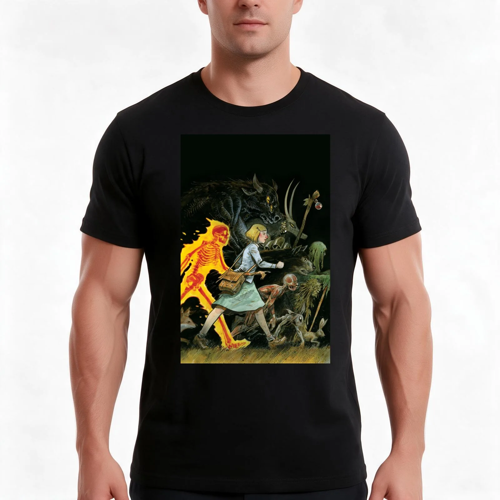 harrow county cullen bunn tyler crook emmy kammi The Skinless Boy The Tattered Skin Priscilla hester,malaki,Coun T-Shirt