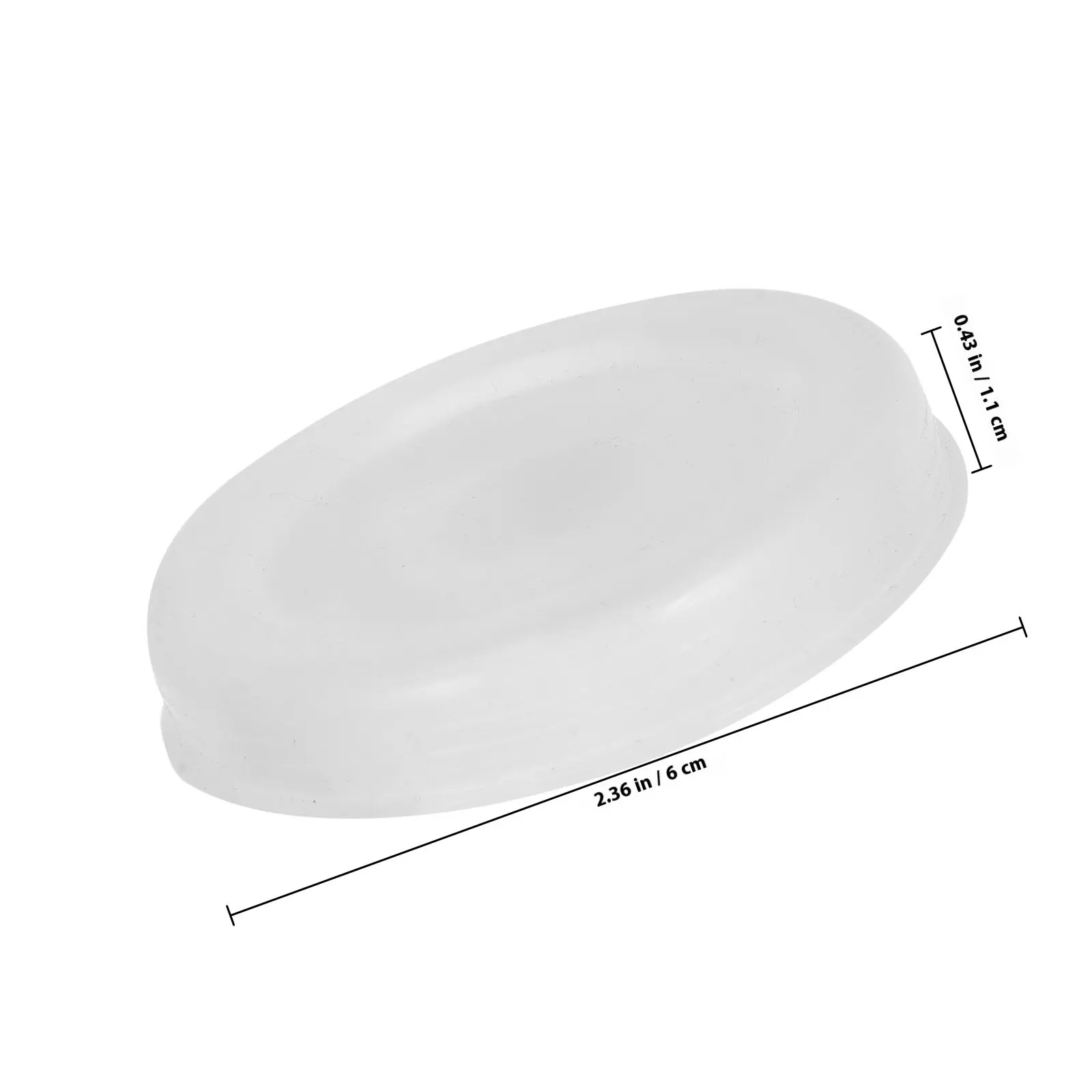 20Pcs Plastic Round End Caps Kraft Shipping Tube Cap Lid for Mailing Tubes Paper Tube Caps Protective Round Plugs view 3