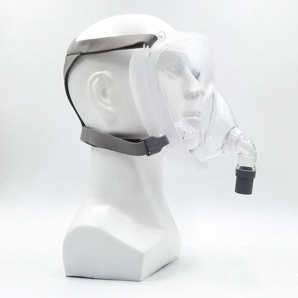 Original CPAP Full Face Mask&Headgear for Most Auto CPAP/BiPAP Machine APAP Mask Improve Comfort Anti Snoring Relief Sleep Apnea