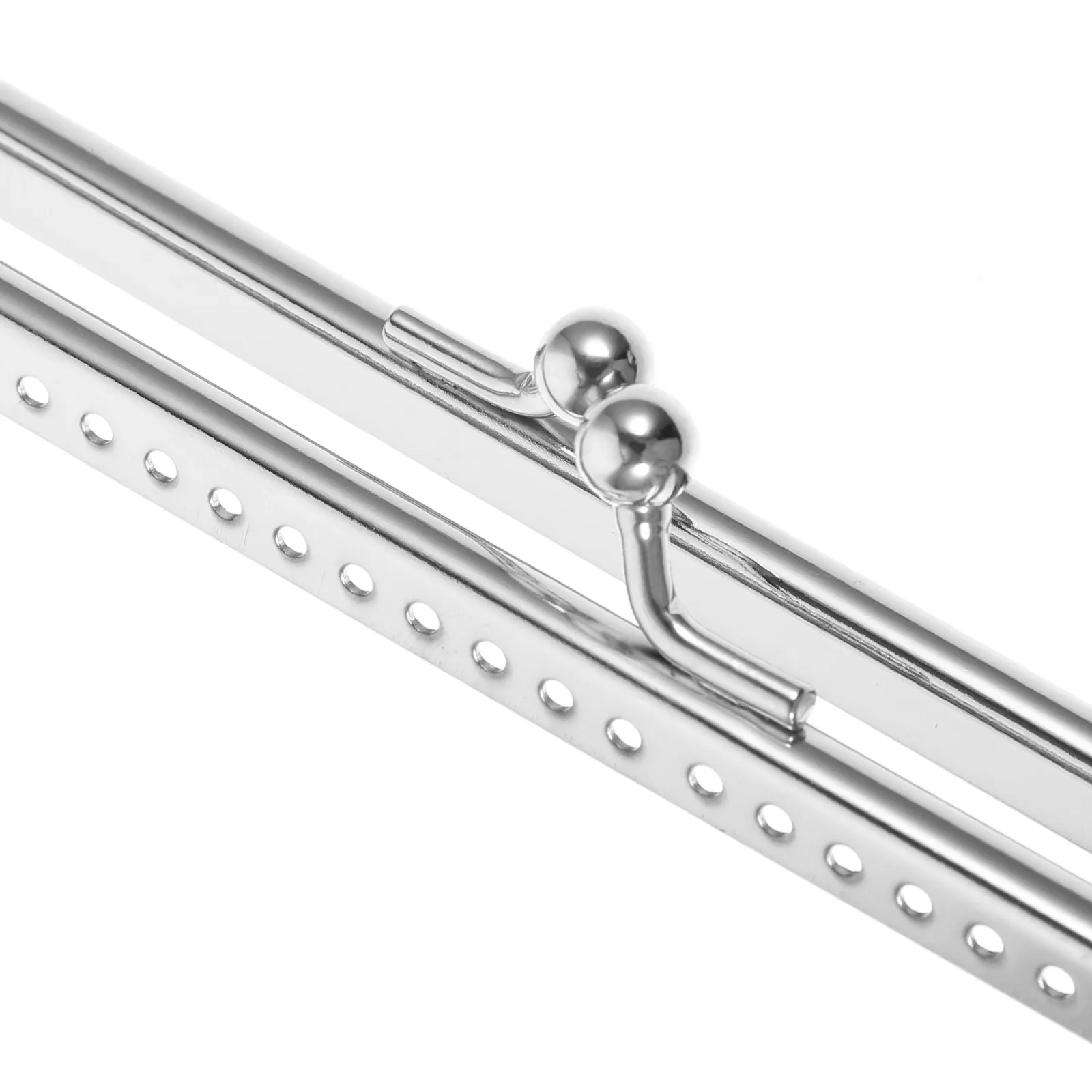 

6 шт. металлических рамок для кошельков, 18 см, винтажные, серебристые, с квадратным замком, для изготовления кошельков ручной работы, клатчей и аксессуаров