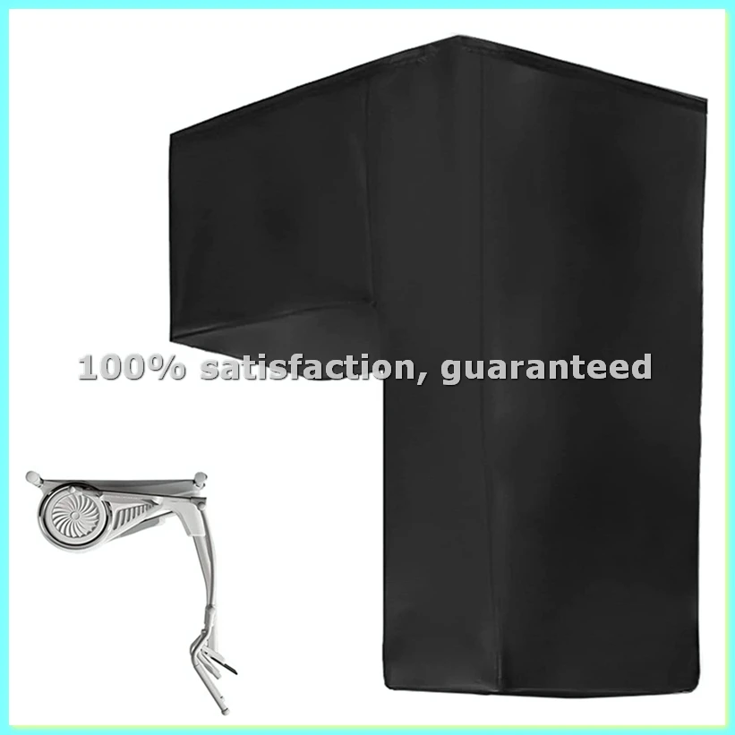 Elliptical Exercise Machine Cover Black Waterproof Dust Protective Cover for Dynamic Bike Gym Fitness Accessories-ABLA