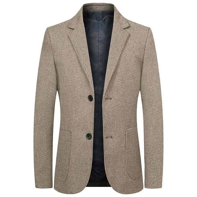 Blazers de negócios slim fit masculino, jaquetas casuais, casacos masculinos, roupas de alta qualidade, 4XL, novo para primavera