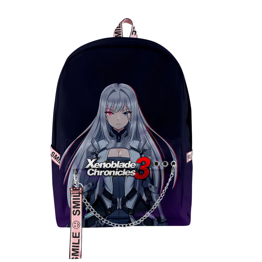 Trendy Popular Xenoblade Chronicles 3 Game 3D Print School Bags Unisex Oxford Waterproof Notebook multifunction Travel Backpacks