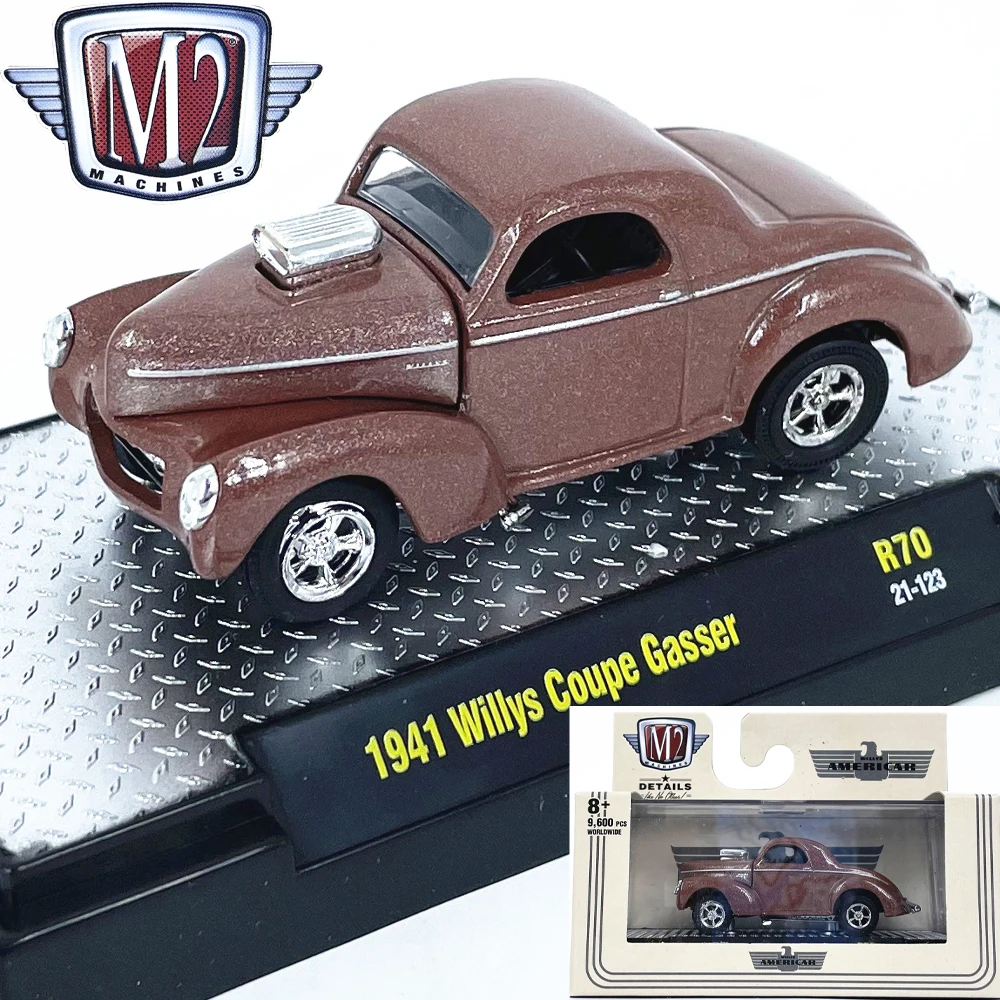 M2 Machines 1/64 Coupe Gasser Modello di auto giocattolo