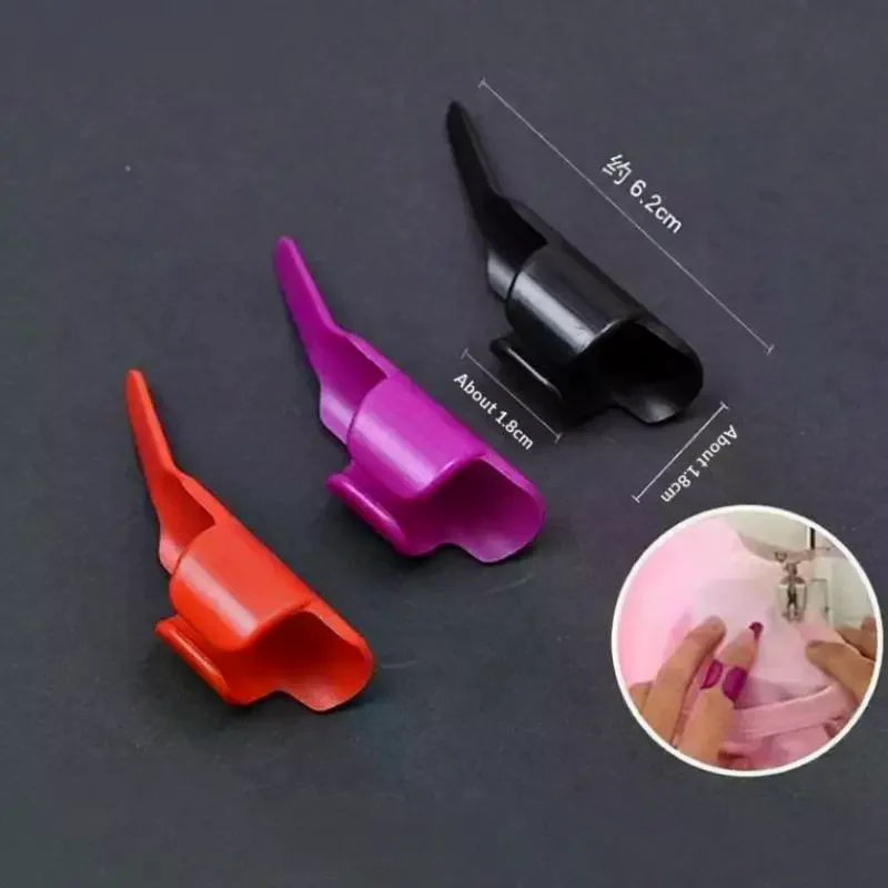 DIY Patchwork Tool Awl Hook: Finger Protection Sleeve Sewing Line Controller Sewing Accessories