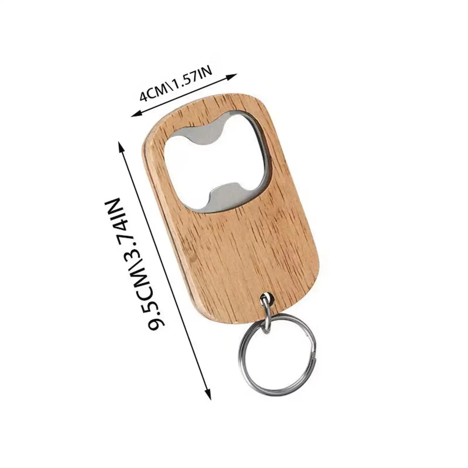 Personalized Hand Carved Wooden Keychain with Bottle Opener for Groomsmen Wedding Decoration  Party   Banquet  Camping  Favors