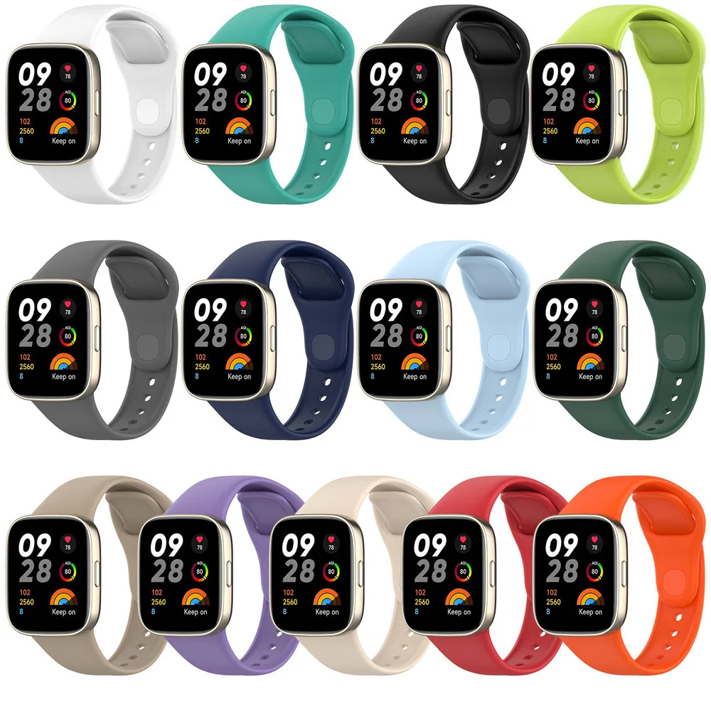 Replacement Watch Strap For Xiaomi Redmi Watch 3 Watchbands For Redmi Watch 3 Active / Lite Strap Bracelet with protective film