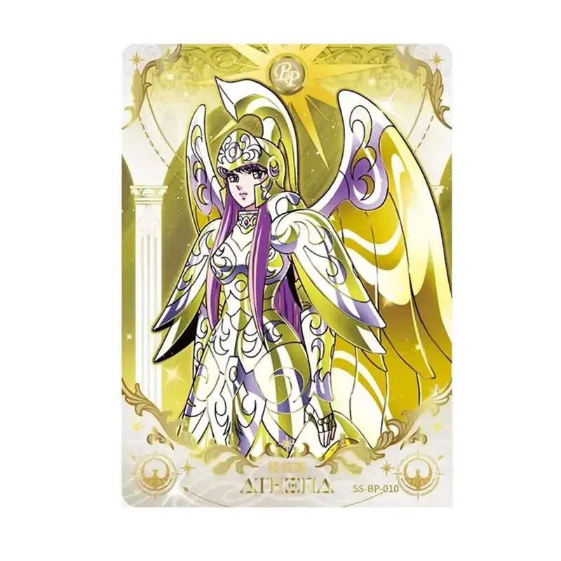 KAYOU Gold Saint Seiya Series 2 BP/UTR/MR//QR Awakening of The Holy Clothes Full Set Rare Athena Pandora Genuine Collection Card