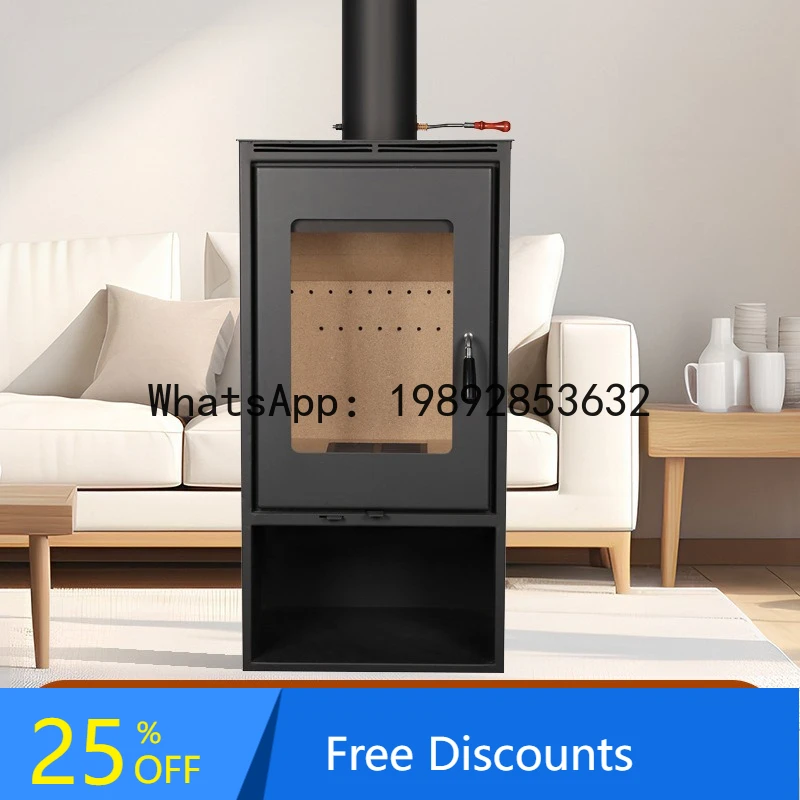 

CZ Indoor Multifunctional Fireplace for Home Use, B&B, Villa, Hotel, Vintage Wood-Burning Stove