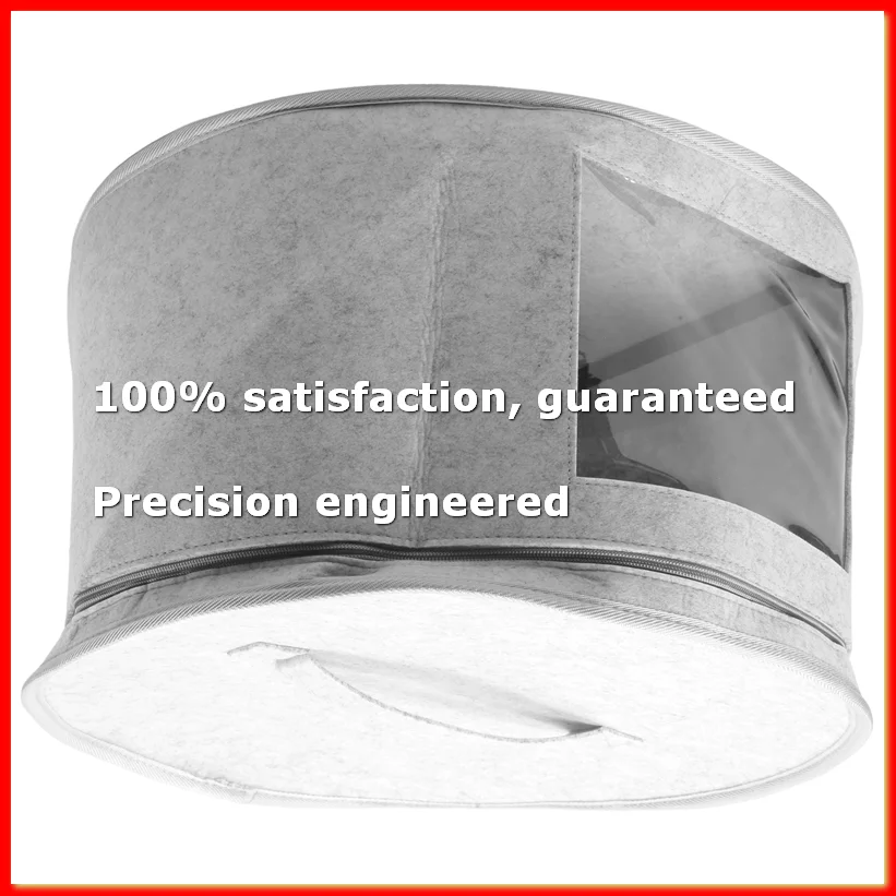 

Hat Box Organizer Round Travel Hat Boxes Foldable Hat Storage Bag with Dustproof Lid Large Hat Storage Box Hat Boxes A-A73M