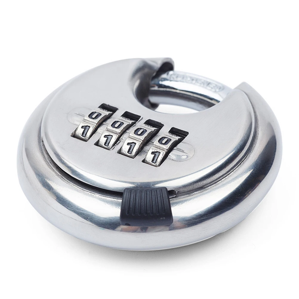

Portable Combination Lock Password Coded Stainless Steel Anti Theft Luggage Suitcase Secure Resettable Travel