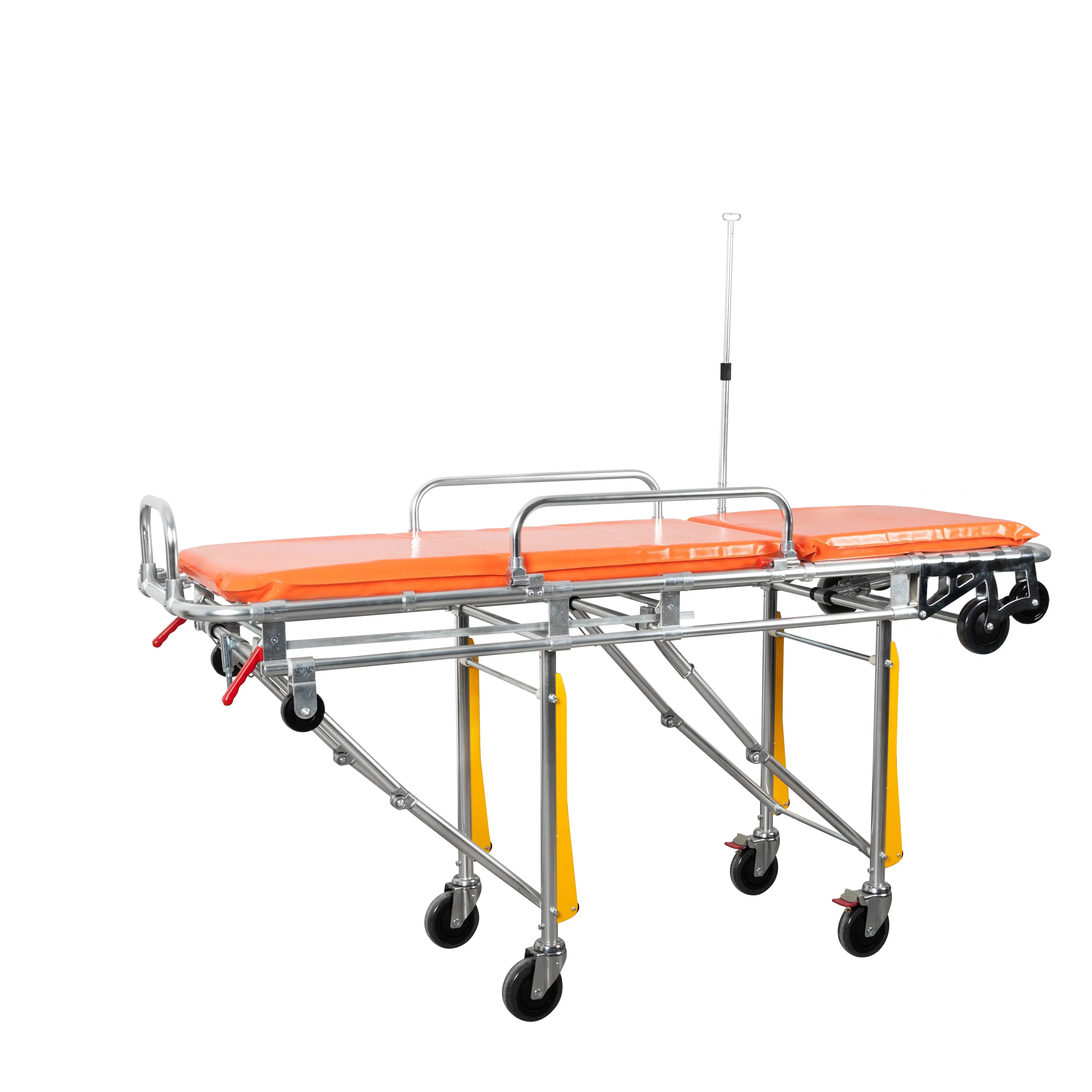 YFH-3A Hydraulic Emergency Stretcher Trolley with CPR Handle for Hospital Bed Medical Transport Stretcher