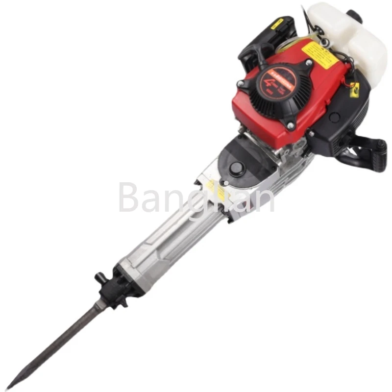 

High-power Gasoline Pickaxe Multifunctional Tamping Soil Ball Tree Digger Soil Pit Concrete Crushing Impact Drill