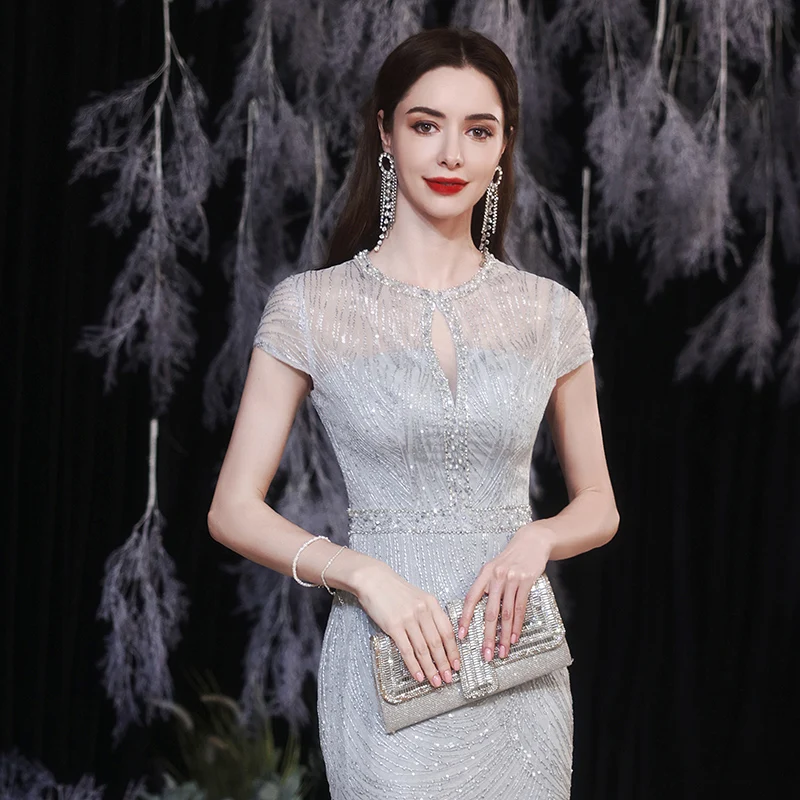 tfnc tall bridesmaid dress TFNC Tall Bridesmaid chiffon one shoulder drape maxi dress in lavender gray
