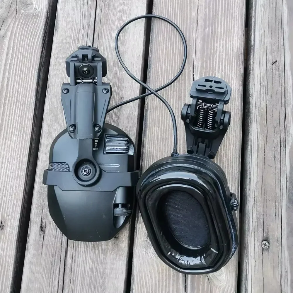 Tactical Headset Helmet Wendy Bracket ARC Rail Adapter for Walker's Razor Slim Electronic Hearing Protection Shooting Headset