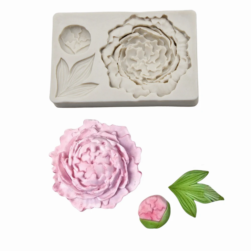 3D Flowers Silicone…