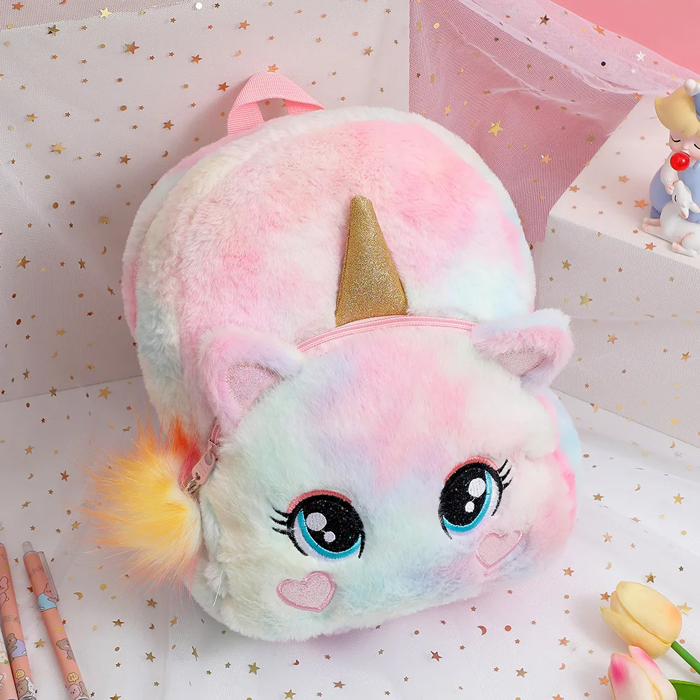 Kawaii Backpack for Girls 2023 Trend New Toddler Kids School Bags Cute Unicorn Travel Bags School Backpack Gift Mochila Infantil